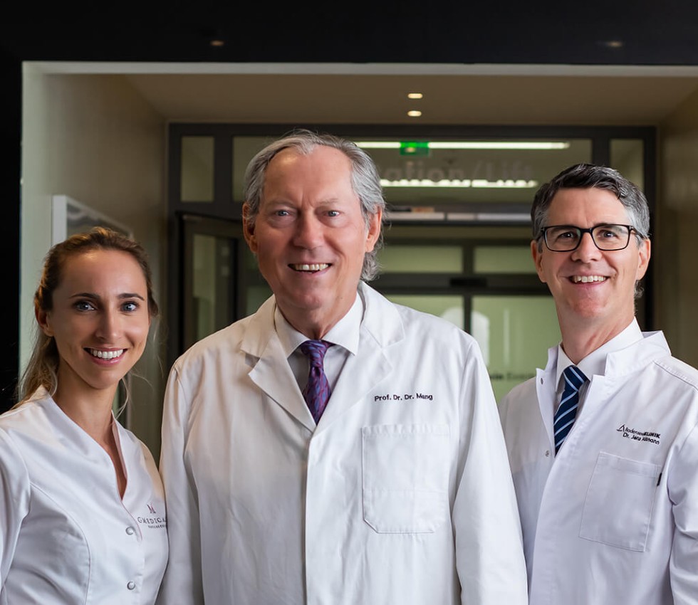 Bei erfahrenen Fachärzten bestens aufgehoben